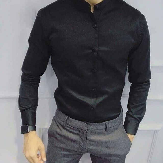 Áo sơ mi cổ tàu