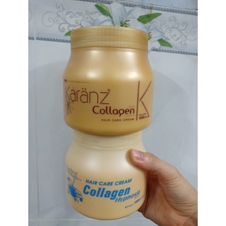 1000ml Dầu hấp phục hồi tóc tóc Collagen Karanz