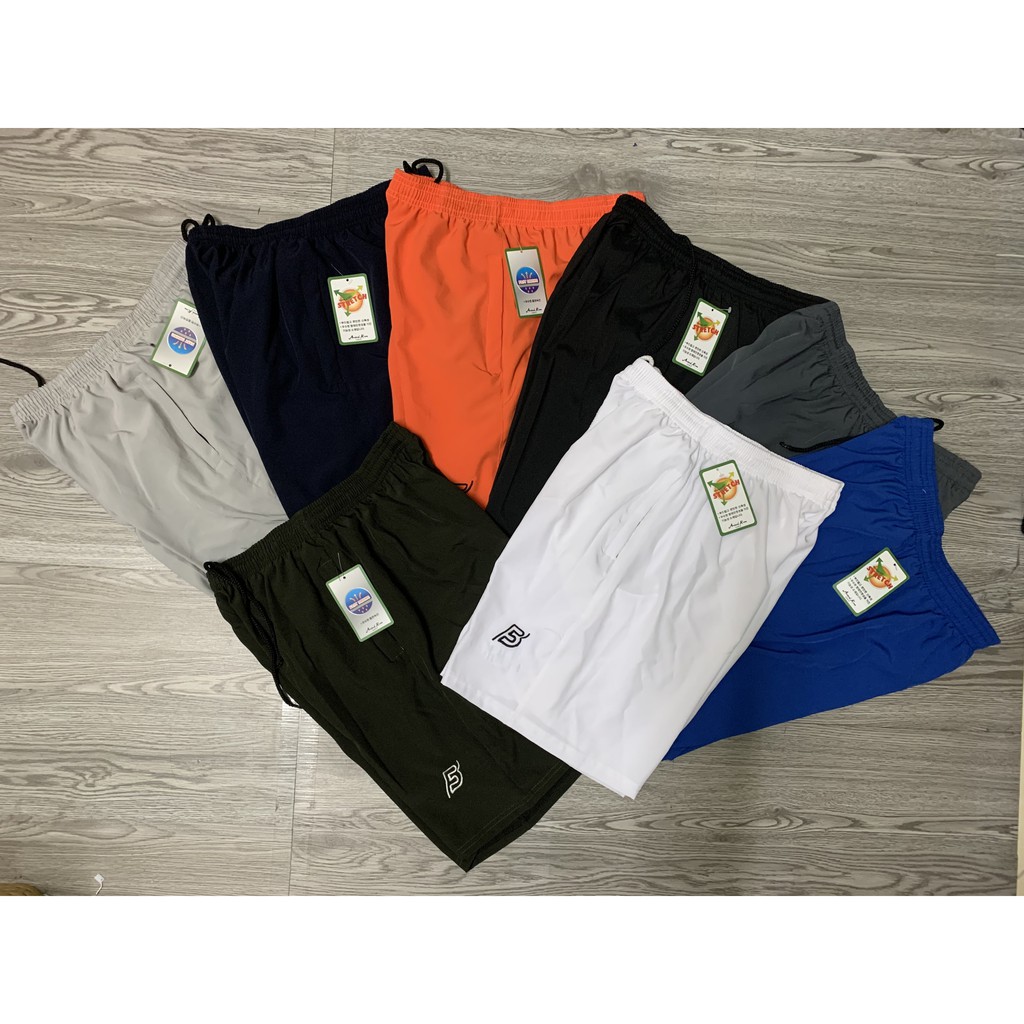 Short nam, Quần đùi thể thao nam chất vải gió co giãn 4 chiều quần 2 túi khóa ( Ảnh chụp thật 100%,có video )