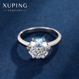 Nhẫn Nữ Mạ Vàng Trắng, Đính Đá Trang Nhã Sang Trọng, XPN38