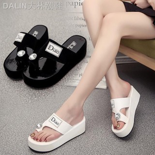 ┋▤۩Dép Kẹp Đế Cao Chống Trượt Thời Trang Mùa Hè Cho Nữ