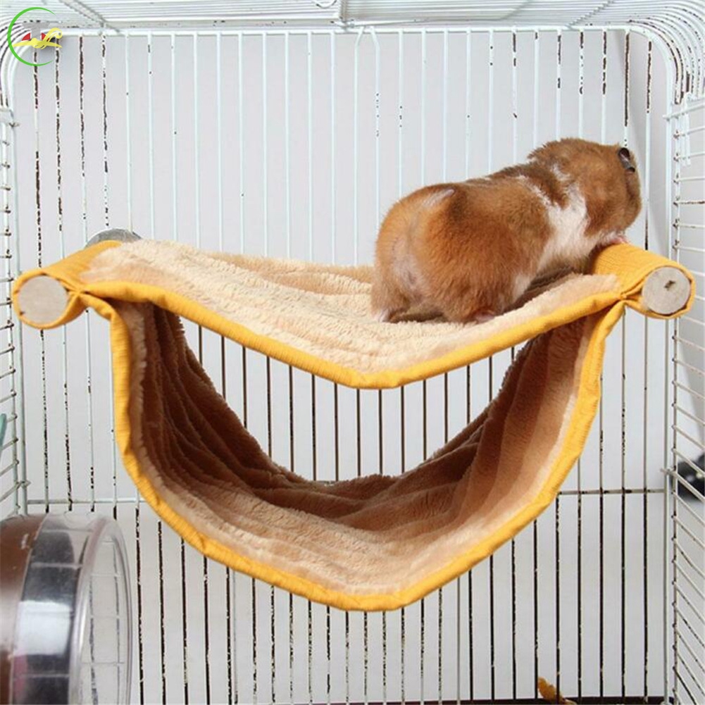 Võng Ngủ Hai Lớp Ấm Áp Mùa Đông Cho Hamster / Heo Guinea / Lợn / Thỏ / Chuột Hamster / Thỏ / Nuôi