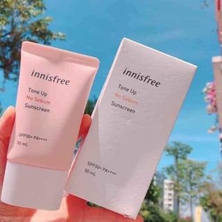 (Chính hãng) KEM CHỐNG NẮNG INNISFREE nâng tone trắng hồng