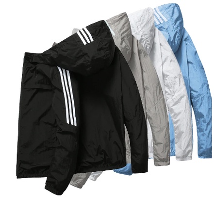 Men's spring-summer Korean style ultra-thin breathable sports jacket