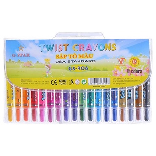 Bút sáp vặn - sáp màu gstar 906