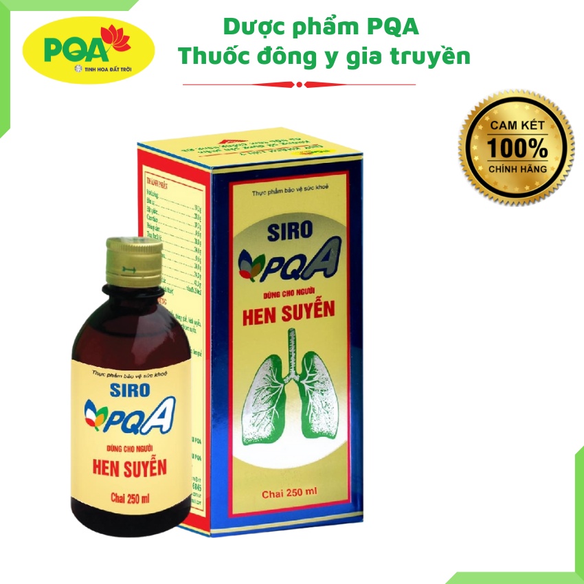 PQA Hen Suyễn - người bị khó thở, thở khò khè, hen suyễn, hen phế quản, copd, viêm phế quản mãn tính kinh niên