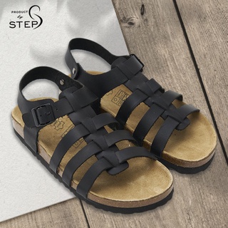 [Sandal] Giày đế trấu Unisex Da Quai chiến binh (Size 35-39)