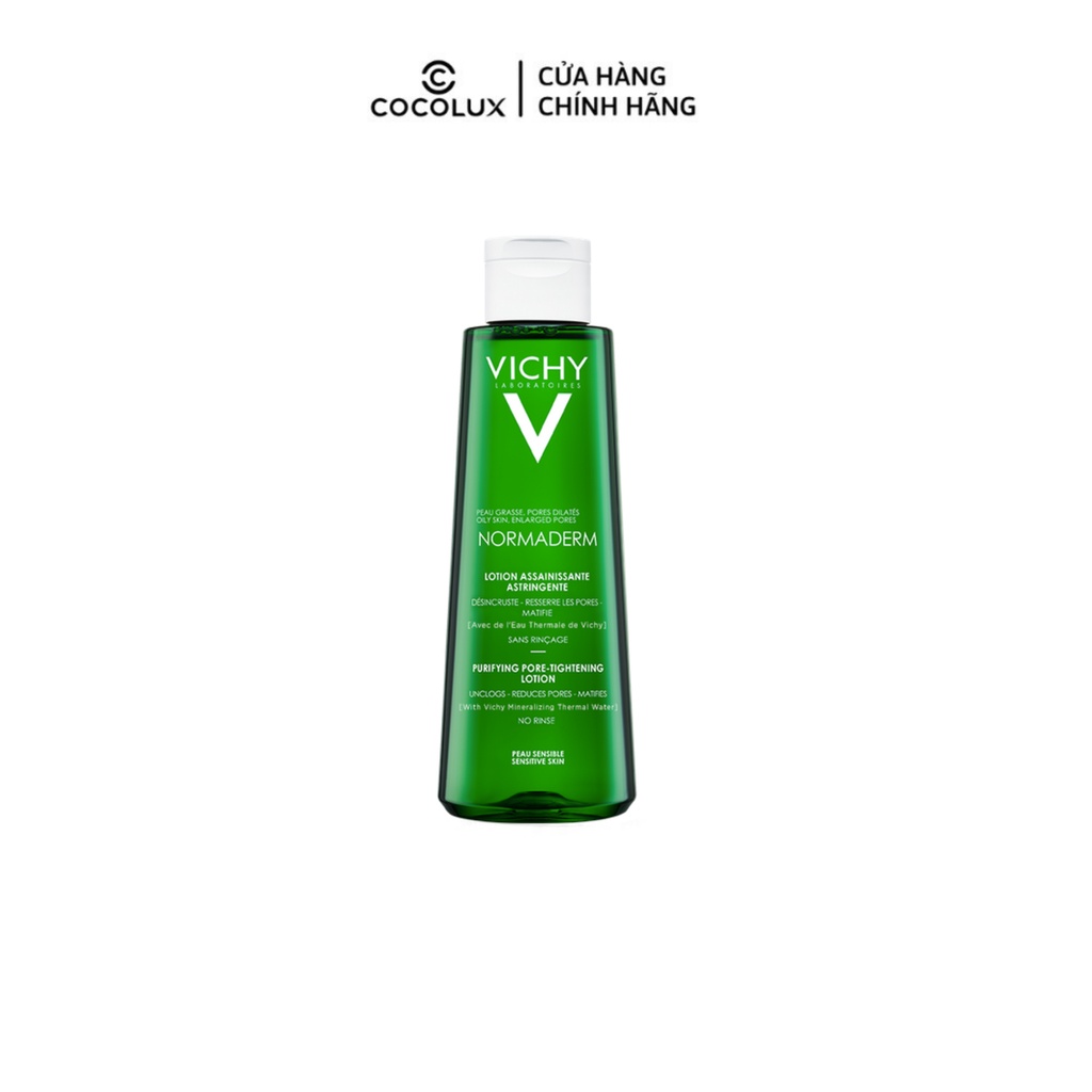 Nước Cân Bằng Vichy Giảm Bóng Dầu, Se Lỗ Chân Lông 200ml [COCOLUX]