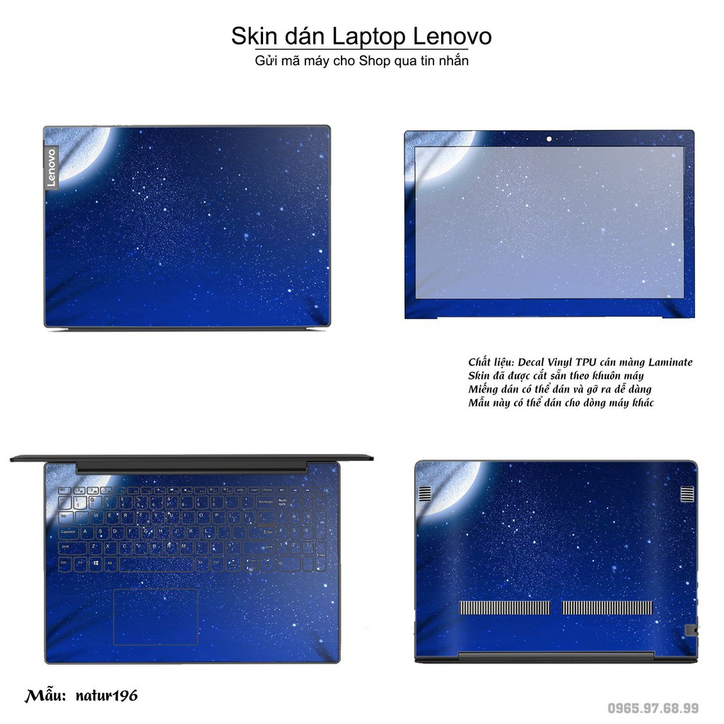 Skin dán Laptop Lenovo in hình thiên nhiên _nhiều mẫu 7 (inbox mã máy cho Shop)