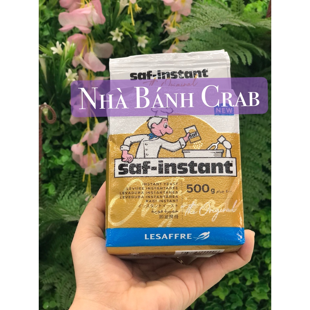 Men khô NGỌT Saf-Instant VÀNG - CỤC