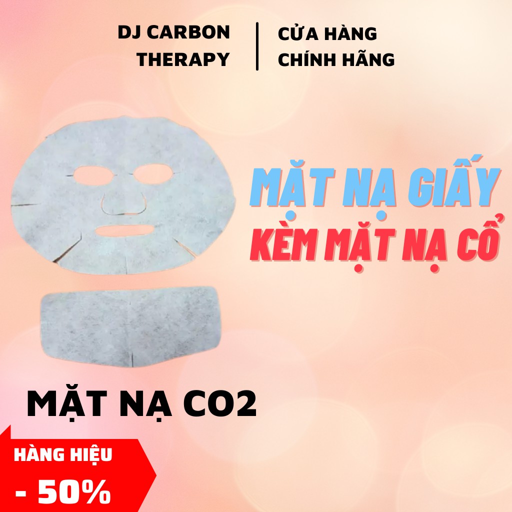 miếng mặt nạ giấy thải độc CO2 DJ Carbon Therapy ( không kèm Tuýp gel )