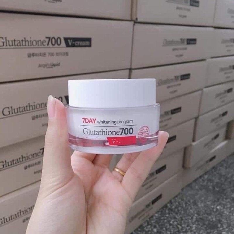 Kem Dưỡng Trắng Da 7 Day Whitening Program Glutathione 700 V-Cream | BigBuy360 - bigbuy360.vn