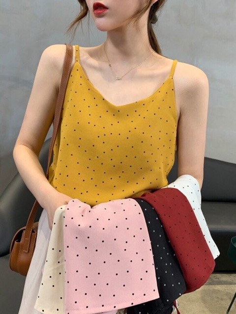 ÁO HAI DÂY CHẤM BI
