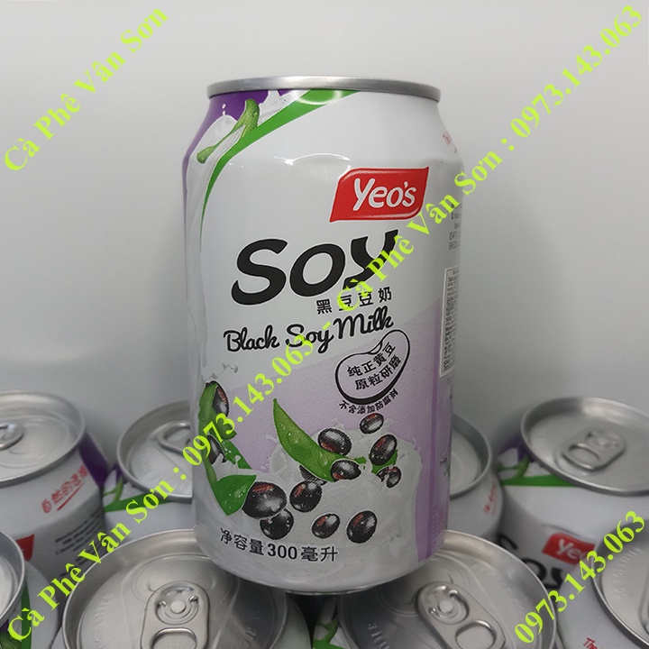 Sữa Đậu Đen Yeo's Lon 300ml - Black Soy Milk - YHS Malaysia