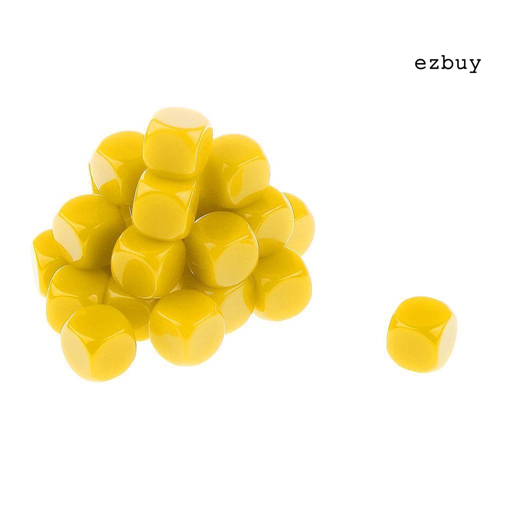Set 20 Xúc Xắc Sáu Mặt 16mm D6 Dùng Dạy Học