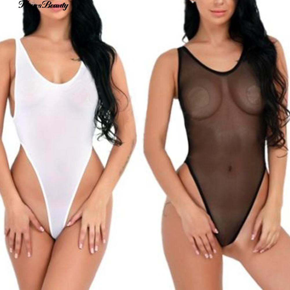 Bodysuit xuyên thấu gợi cảm cho nữ