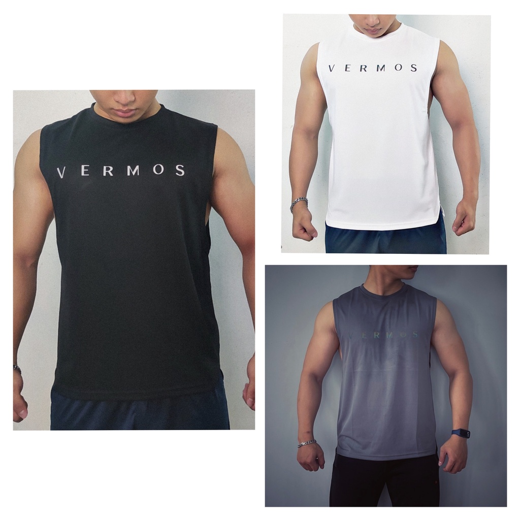 №❍Áo Ba Lỗ Nam,Áo Tanktop Tập Gym VERMOS V4
