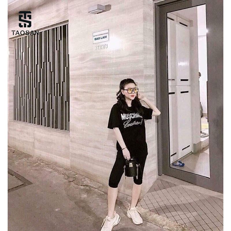 Quần legging lửng dáng ngố MOLENTO quần đùi nữ thun cotton co giãn 4 chiều thoải mái dễ vận động - M22 | BigBuy360 - bigbuy360.vn