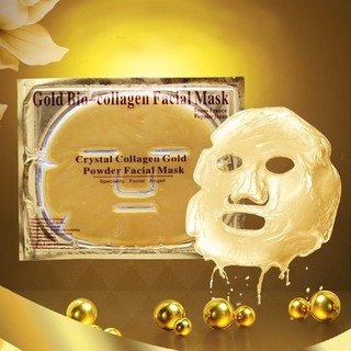 Mặt Nạ Collagen Crystal Facial Mask - Tinh Chất Vàng Trẻ Hoá Da Mặt