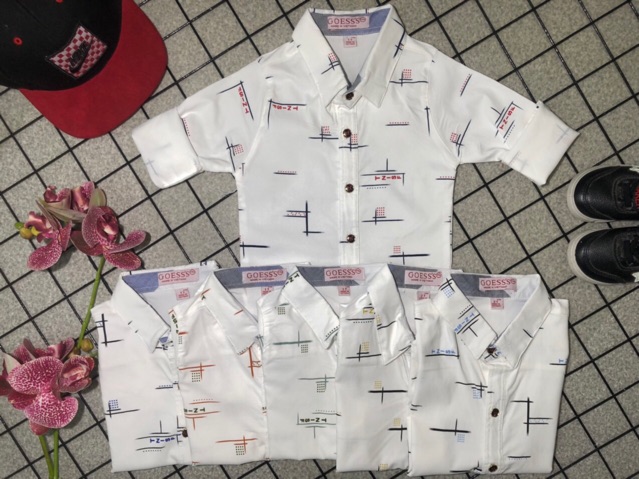 [ XẢ HÀNG ]Áo sơ mi dài tay cho bé trai, chất vải cotton đẹp, mát, mịn