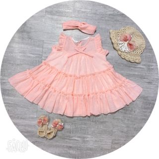 Đầm thôi nôi đầy tháng cho bé