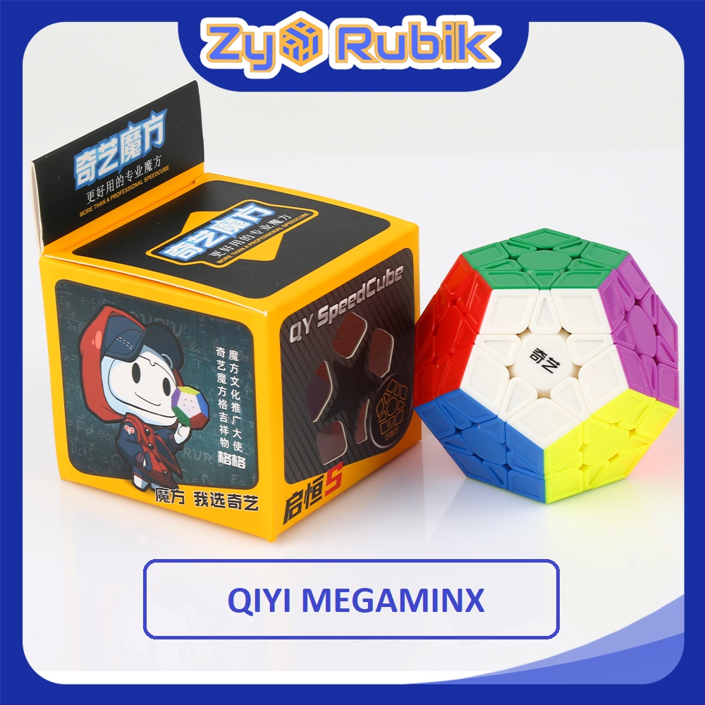 Rubik Biến Thể QiYi Megaminx QiHeng S Stickerless - ZyO Rubik