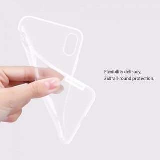 Ốp lưng dẻo iPhone XS Max Nillkin - Hàng chính hãng
