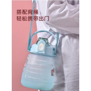 Bình Đựng Nước Tròn Thời Trang 1300ml Cực kỳ Đẹp - Cá Tính Năng Động Trẻ Trung