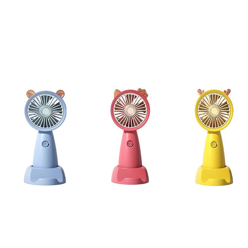 Quạt Mini Cầm Tay Để Bàn Không Ồn Tiện Dụng