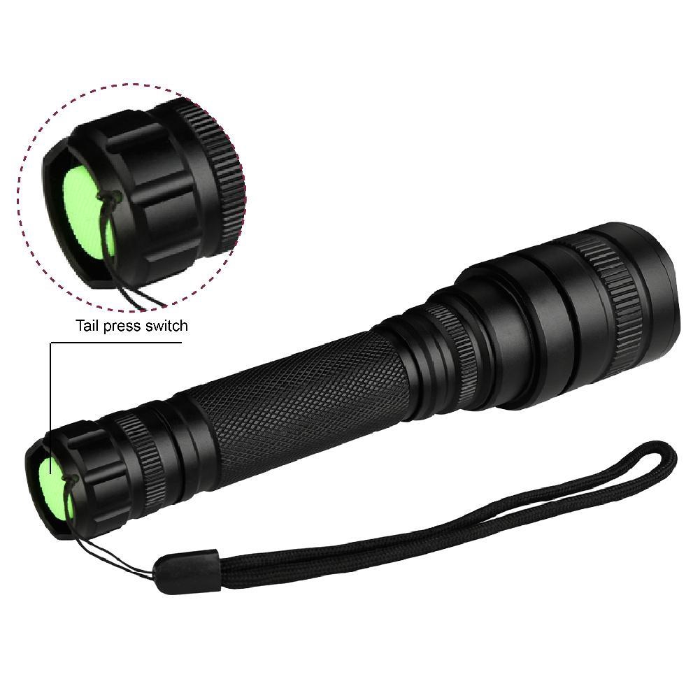 XHP50 LED Zoomable 8000 LM 5 Modes Waterproof Flashlight Torch