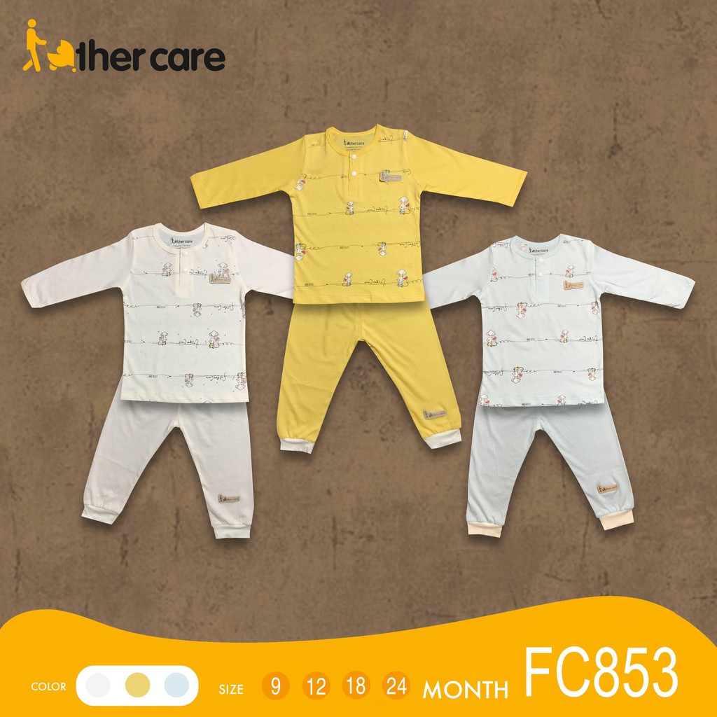 Bộ Quần Áo Trẻ em DT FatherCare Nẹp Trụ - Chuột Little One