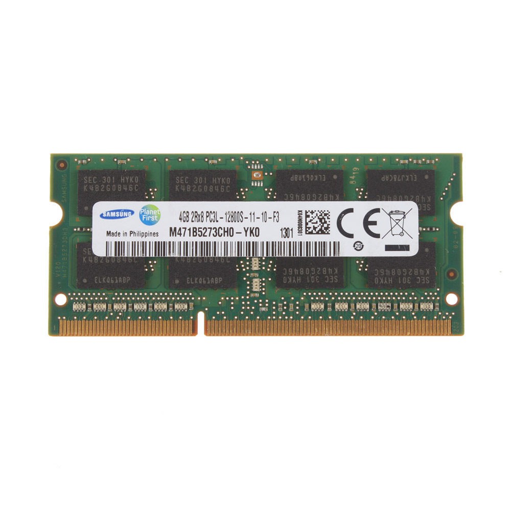 Ram Laptop Ram Samsung DDR3L 4G PC3L-12800S 1.35V Bus 1600 Mhz BH 60 Tháng