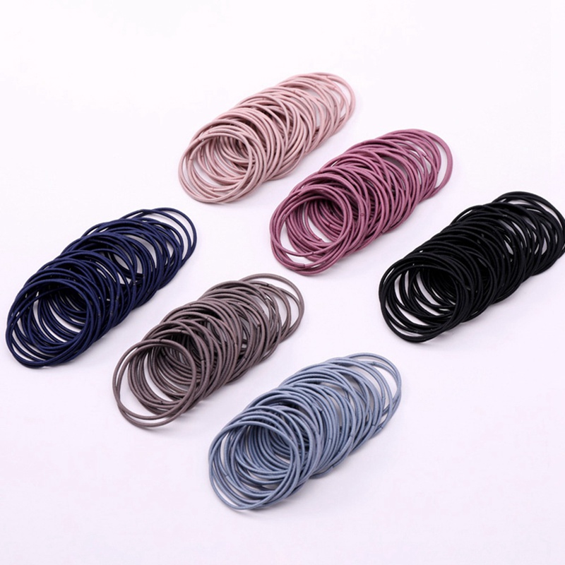 Túi 50 dây cột tóc thời trang Hàn Quốc