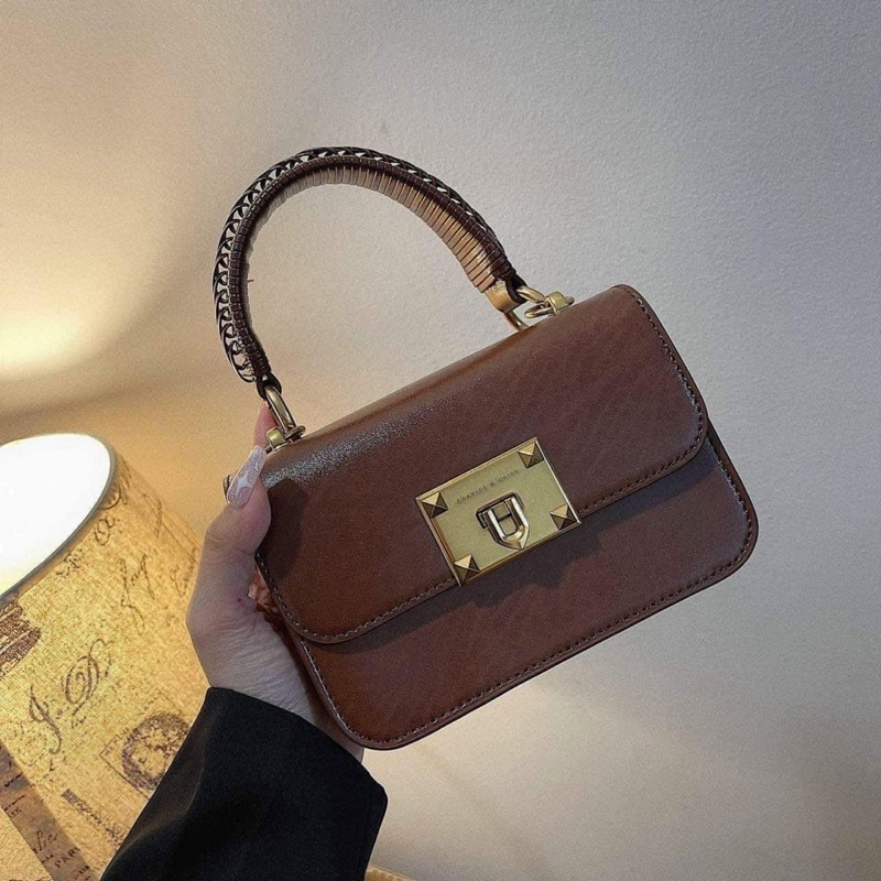 Túi quai tết bản au t sz 17cm  - HANA BAG