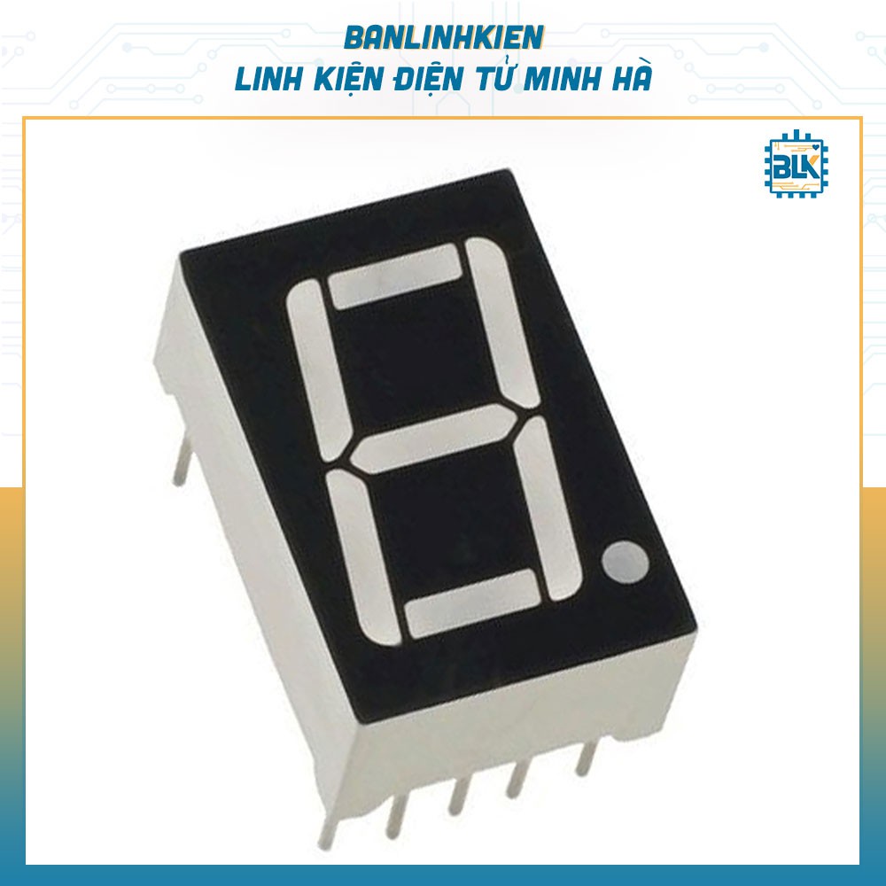 Led 7 Đoạn 0.36 4 Số Dương Chung Anot (Sáng Đỏ)