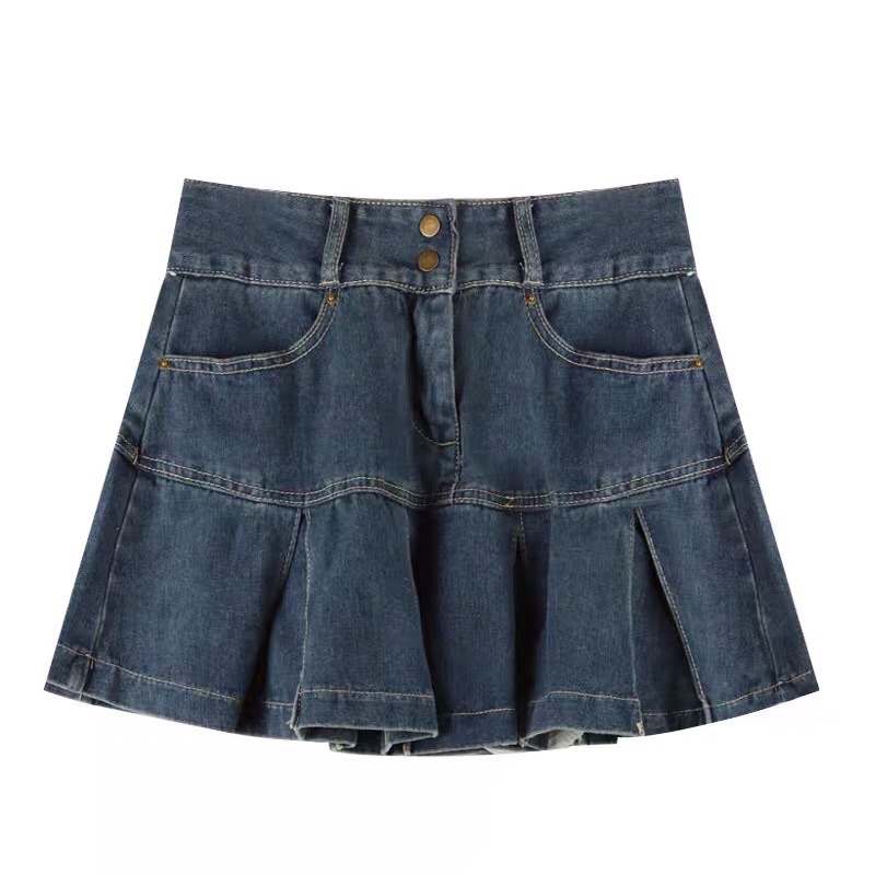 Chân váy tenis bò