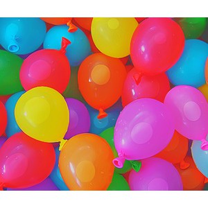 [500 quả] Bong bóng nước chùm sắc màu, bóng nước ném dùng trong các bữa tiệc ngoài trời