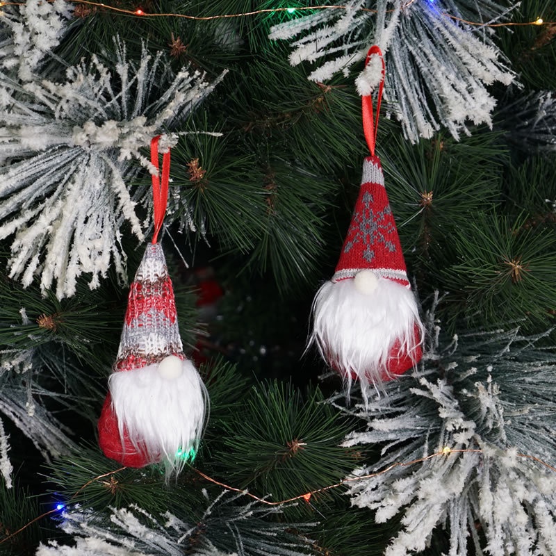 Set 6 búp bê nhỏ xinh treo trang trí cây thông Giáng sinh/ năm mới