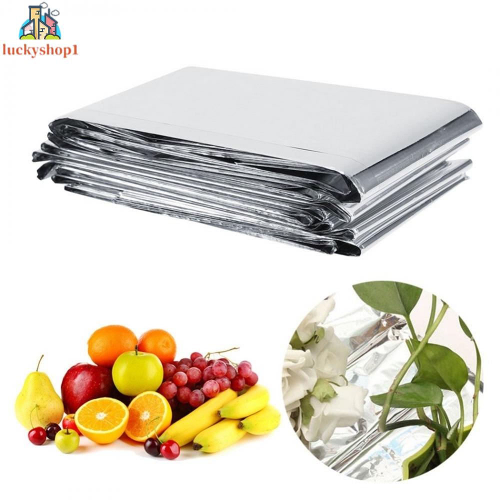 210*120cm Double Side Reflective Mylar Film Hydroponic Highly Reflective Film Greenhouses Plant Growing