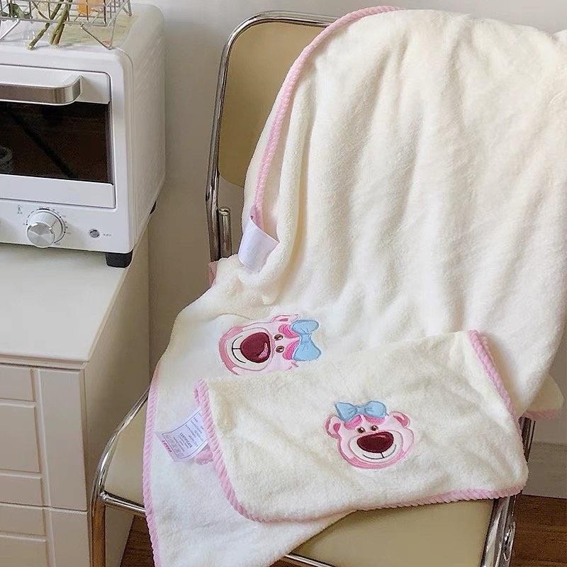 PVN49275 Set khăn tắm khăn mặt gấu béo hồng Losto Disney cute dễ thương Giá Rẻ
