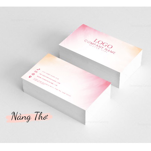 IN NAMECARD DANH THIẾP THIẾT KẾ THEO YÊU CẦU_NÀNG THƠ DESIGN