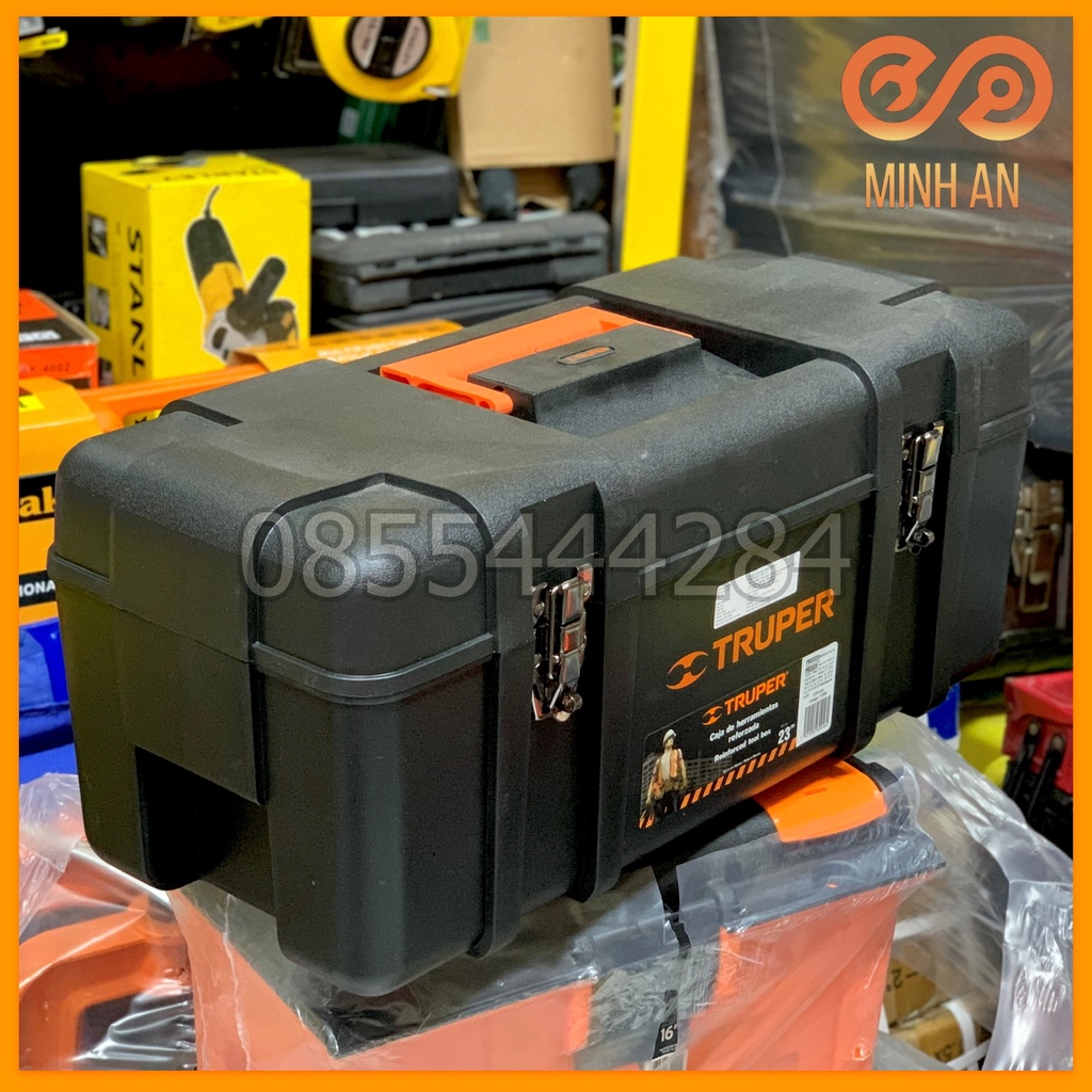23" Thùng đựng đồ nghề nhựa cao cấp  TRUPER CHP-23X - made in Mexico