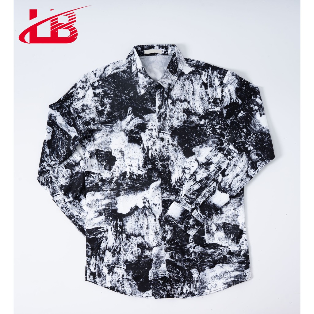Áo sơ mi nam LB lụa dài tay, vải dày, mát , đường may sắc sảo, in 3D sắc nét, nhiều size M-L-XL. H13 | BigBuy360 - bigbuy360.vn