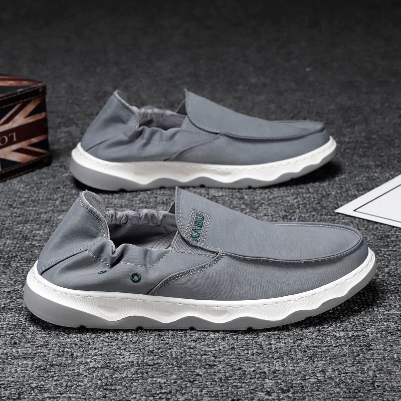 Giày Lười Họa Tiết vans Kiểu Bắc Kinh Cổ Điển Thoáng Khí Thời Trang Mùa Xuân Cho Nam Dễ Phối Đồ