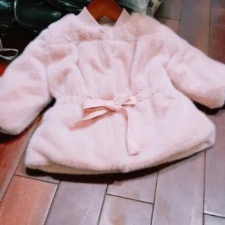 áo khoác lông thỏ cao cấp cho bé