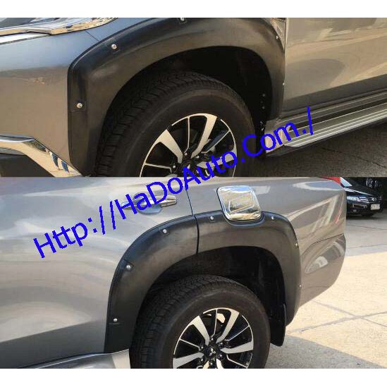Ốp cua lốp có đinh Mitsubishi Pajero Sport 2017/2020