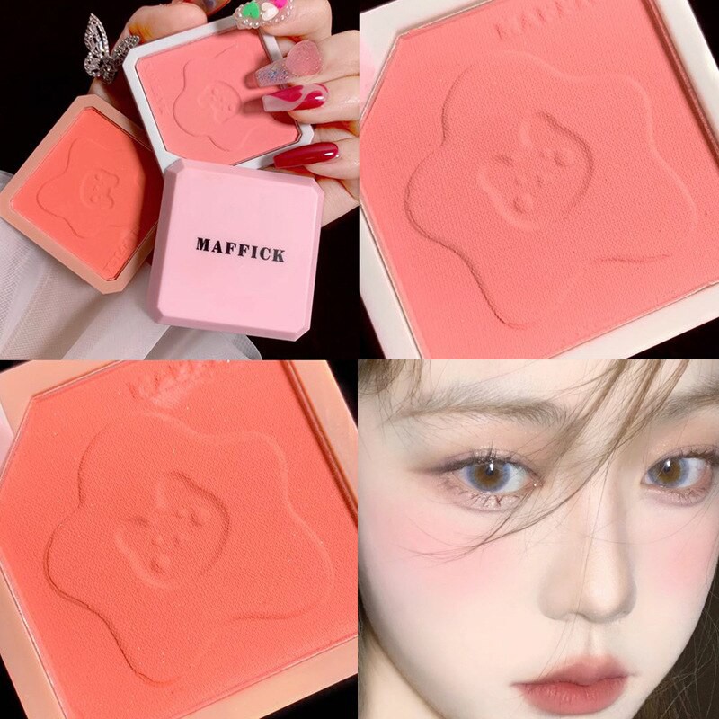 Phấn Má Hồng 2 Tầng MAFFICK Egg Bear Blush Double Two-Color Nội Địa Trung | BigBuy360 - bigbuy360.vn