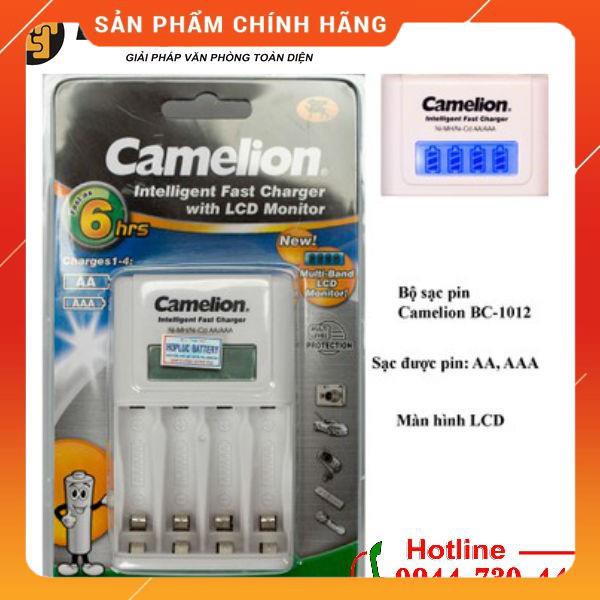 Bộ sạc pin tiểu Camelion tự ngắt có màn hình BC-1012 dailyphukien