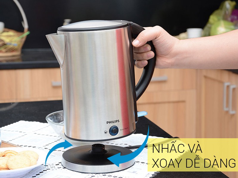 Bình siêu tốc Philips 1.7 lít HD9316 MỚI 100% CHÍNH HÃNG