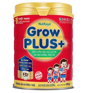 Sữa bột grow plus+ đỏ nutifood lon 900g - 1,5kg